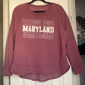 MARYLAND crew sweatshirt top